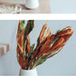 European Imported Double-Sided Leaf Dried Flowers Japanese Retro Style Natural Real Flower Bouquet