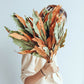 European Imported Double-Sided Leaf Dried Flowers Japanese Retro Style Natural Real Flower Bouquet