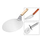 Baking Tools Three-piece Pizza Set Wooden Handle Round Spatula