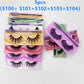 Natural 3D False Eyelashes Brush 1 Pair Set Of Imitation Mink Eyelashes Elongated Eyelashes