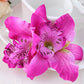 Double orchid flower of Thailand bride wedding flower hairpin beach holiday photo photo hair accessories factory