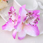 Double orchid flower of Thailand bride wedding flower hairpin beach holiday photo photo hair accessories factory