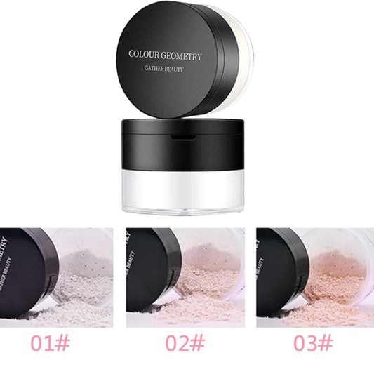 Loose powder makeup powder control oil