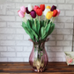 Single tulip emulation flower living room decoration fake flower