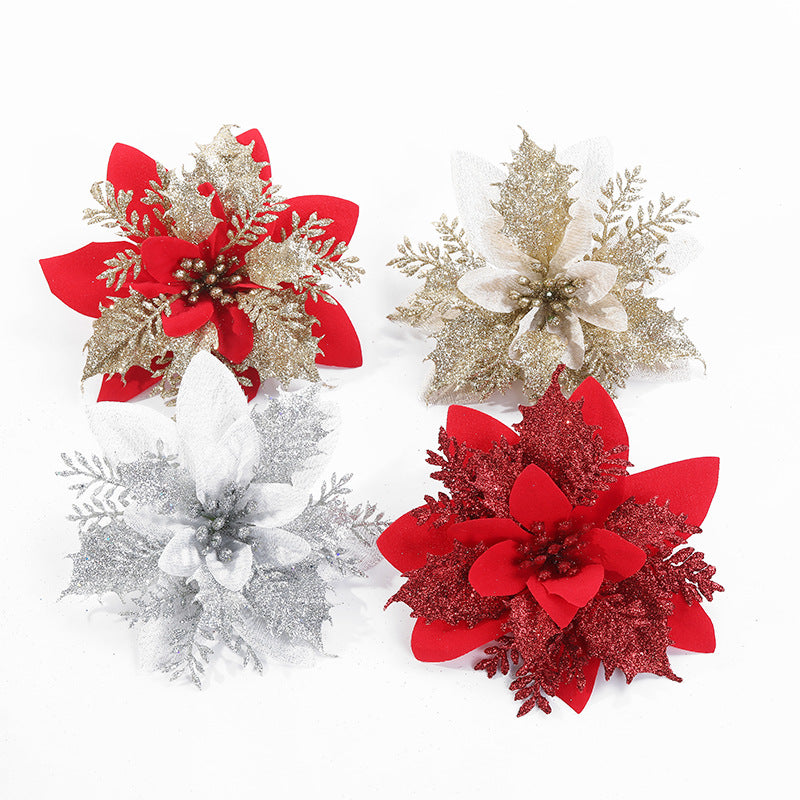 Christmas Ornamental Flower Garland Accessories