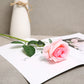 Flannel Feel Simulation Rose Fake Flower Home Decoration Wedding