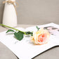 Flannel Feel Simulation Rose Fake Flower Home Decoration Wedding