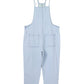 Sky Blue Chambray Pocketed Adjustable Straps Jumpsuit