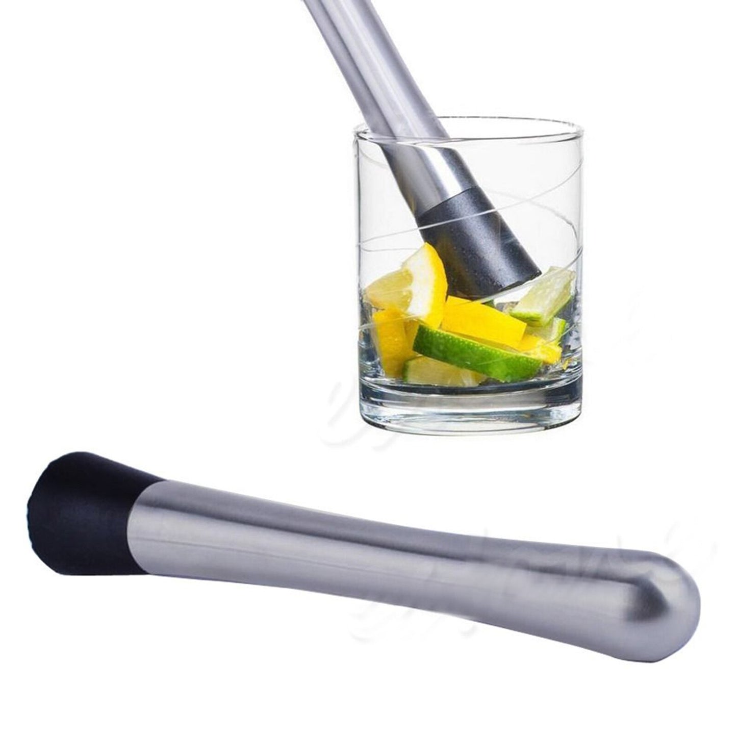 Bar Cocktail Shaker Mojito Mint Muddler Stainless Steel Wine Mixing St –  beauty style