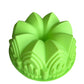 Silicone Big Cake Molds Flower Crown Shape Cake Bakeware Baking Tools: 3D Bread Pastry Mould Pizza Pan DIY Birthday Wedding Party