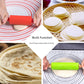 23/30/39cm Silicone Rolling Pin Non-Stick Pastry Dough Flour Roller Wooden Handle Pizza Pasta Roller Kitchen Pastry Baking Tool