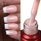 MSHARE Milky Pink Rubber Base Gel Glitter Camouflage Color Coat Soak Off Nails Gels Varnish Lacquer 10ml UV LED Gel