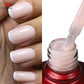 MSHARE Milky Pink Rubber Base Gel Glitter Camouflage Color Coat Soak Off Nails Gels Varnish Lacquer 10ml UV LED Gel