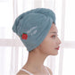 Hair Dry Towels for Girls Bathroom Shower Cap Microfiber Towels to Dry Hair Quick Dry Hair Turban Towels Anti Frizz Dry Hair