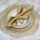 6 Pieces Gold Leaf Napkin Rings Fall Napkin Holder for Christmas Thanksgiving Wedding Dinnig Table Decoration 2023  HWL02