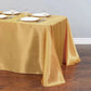 Solid Color Satin Table Cover Overlay Wedding Banquet Restaurant Festival Party Supply