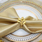 6 Pieces Gold Leaf Napkin Rings Fall Napkin Holder for Christmas Thanksgiving Wedding Dinnig Table Decoration 2023  HWL02