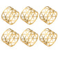 6 Pieces Gold Leaf Napkin Rings Fall Napkin Holder for Christmas Thanksgiving Wedding Dinnig Table Decoration 2023  HWL02