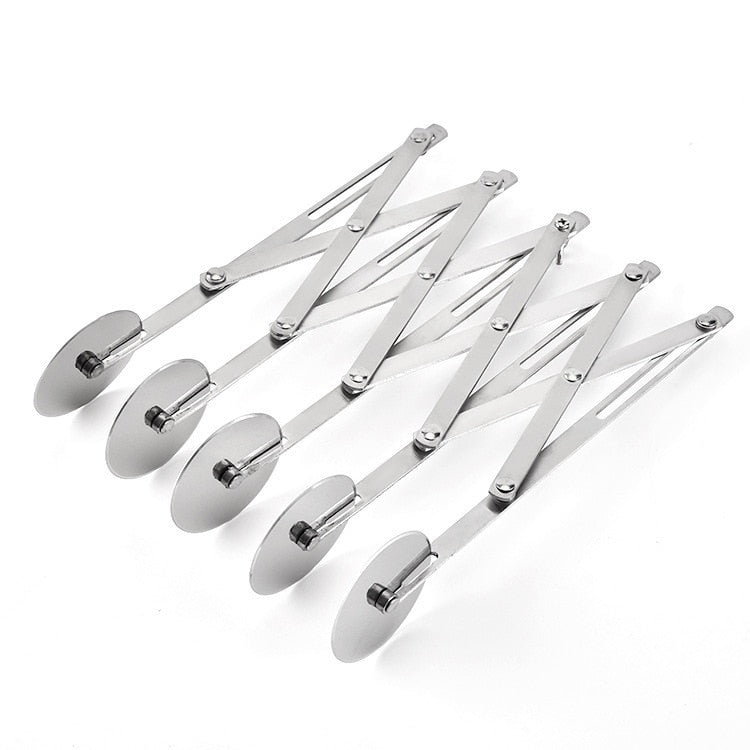 3/4/5/6/7 Wheels Cutter Dough Divider Side Pasta Knife Flexible Roller Blade Pizza Pastry Peeler Stainless Steel Bakeware Tools