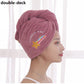 Hair Dry Towels for Girls Bathroom Shower Cap Microfiber Towels to Dry Hair Quick Dry Hair Turban Towels Anti Frizz Dry Hair