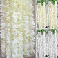 40/20Pcs Artificial Wisteria Flowers Hanging Garland Vine Rattan Fake Flower String Silk Flowers Wedding Decoration