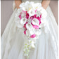 flower wedding bridal bouquet hand tied