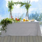 Solid Color Satin Table Cover Overlay Wedding Banquet Restaurant Festival Party Supply