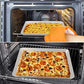 8/10/12inch Nonstick Square Pizza Crisp Pan with Holes Perforated Aluminum Alloy Pizza Oven Tray Bakeware for Oven Baking Pizza