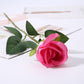 Flannel Feel Simulation Rose Fake Flower Home Decoration Wedding