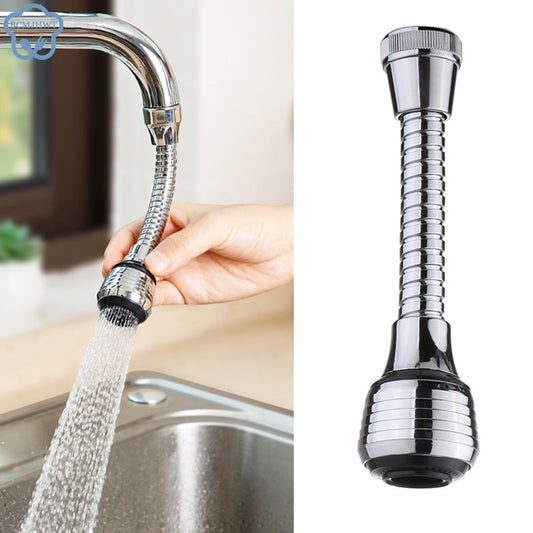 Kitchen Gadgets: 2 Modes 360 Rotatable Bubbler High Pressure Faucet Extender Water Saving